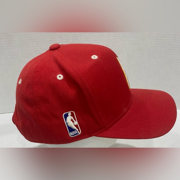 Houston Rockets Adidas Vintage Red Hat OSFM - Picture 4 of 7
